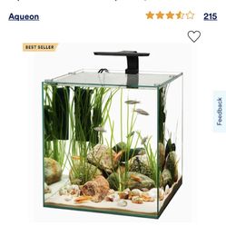 14 Gal Aqueon Rimless Fish Tank ⭐️BRAND NEW⭐️