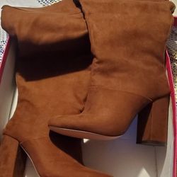 Thigh High Heel Boots 