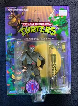 Vintage Unpunched Teenage Mutant Ninja Turtles Movie Star Foot Soldier