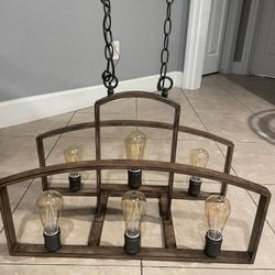 Edison Bulb Chandelier For Sale 