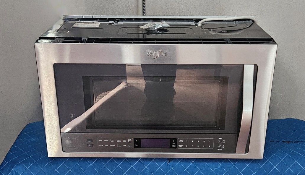 ✨️🔆"Whirlpool"🔆✨️ S-Steel Microwave in Perfect Condition 