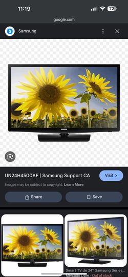 Samsung 24 Inch Smart TV