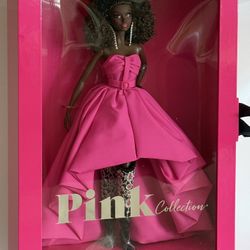 Barbie Pink Collection Doll #4 - African American