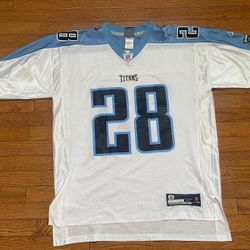 Men’s NFL Tennessee Titans Chris Johnson Jersey-Size XL