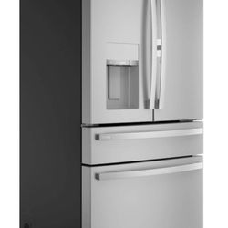 🚨 New GE Profile - 27.9 Cu. Ft. 4-Door French Door Smart Refrigerator Door-In-Door PVD28BYNFS