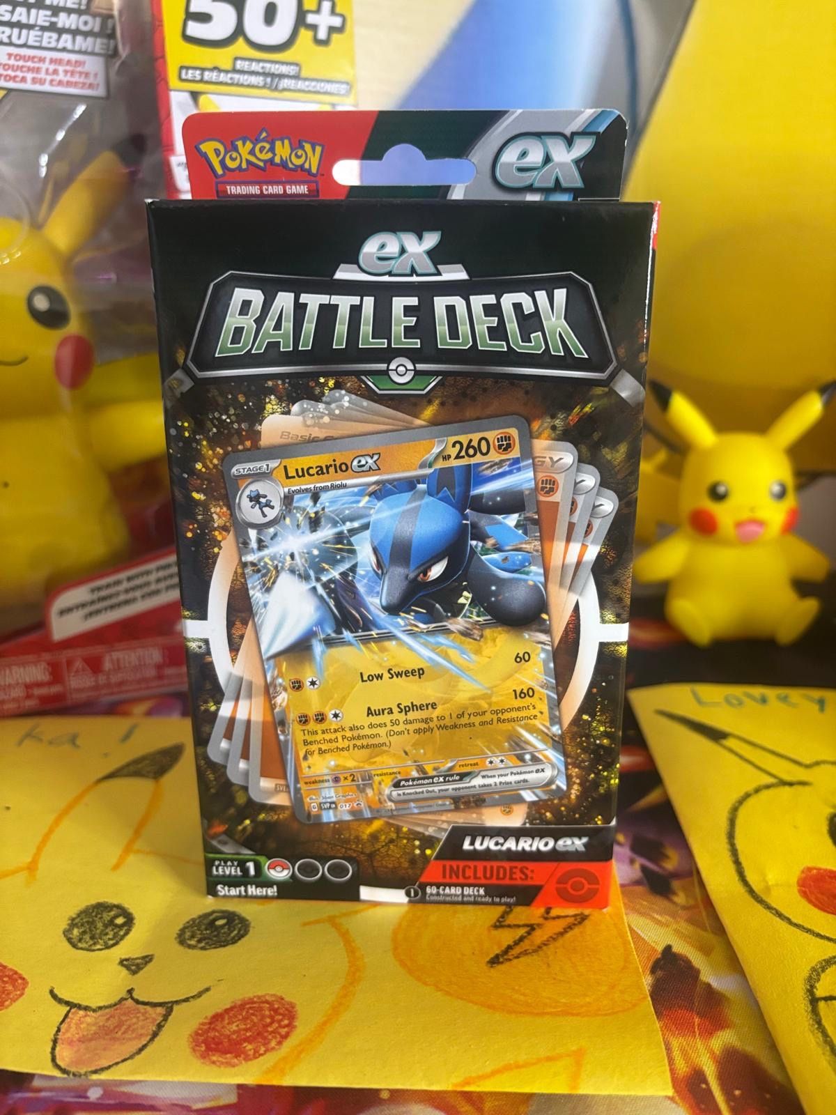 Lucario Ex Battle Deck