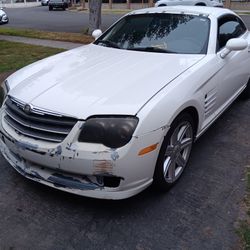 Chrysler, CrossFire, 2004, White. 