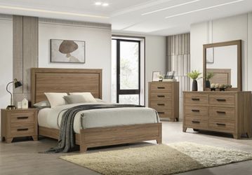 5 PC QUEEN BEDROOM SET W/ 2 NIGHTSTANDS     |    Q-5PC-2NS 