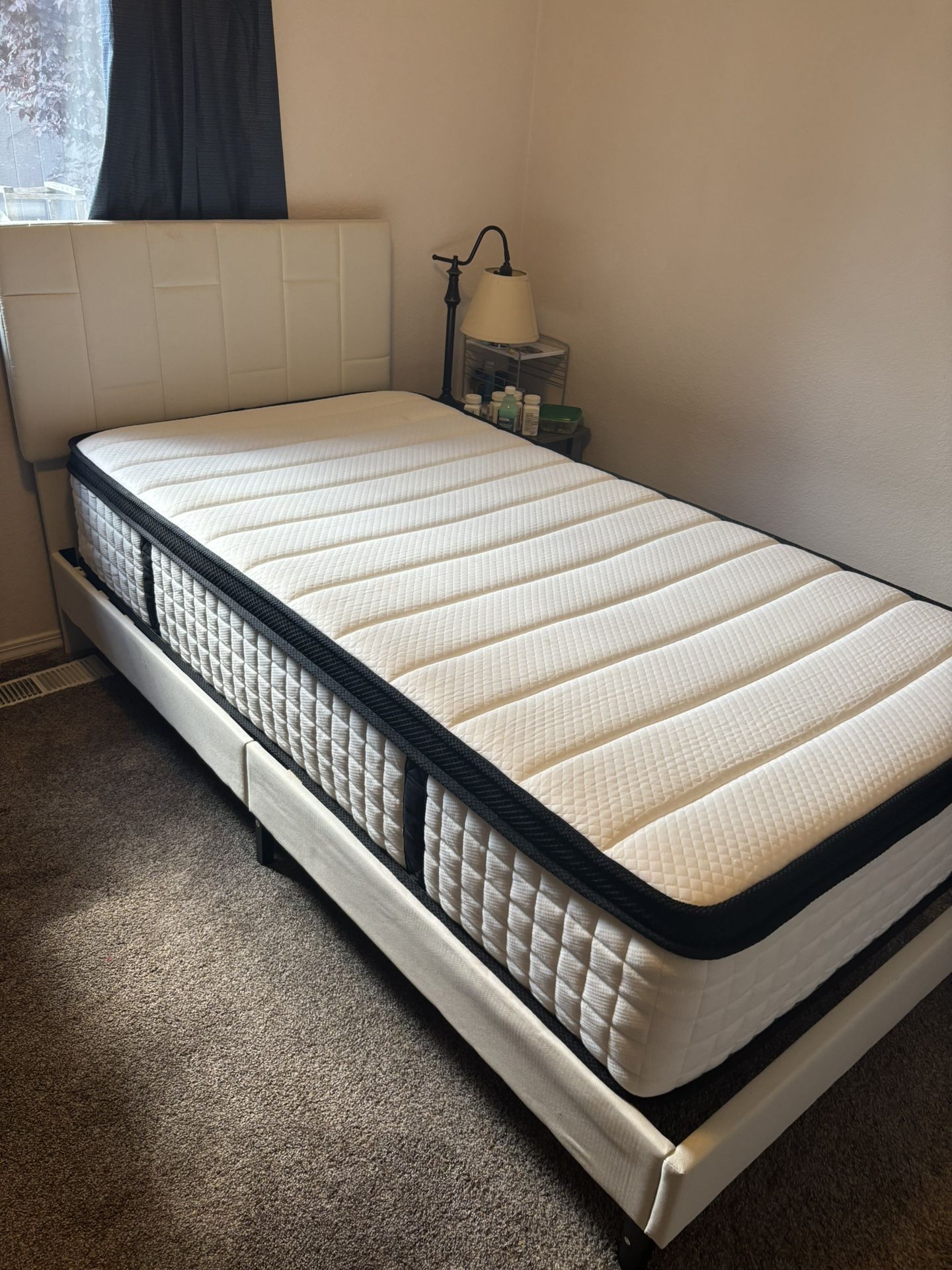 Twin Bed With Mattress 
