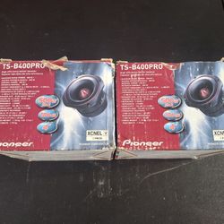 Pioneer 4" Inch Pro Tweeters Pair NEW 100.00 Pick Up Merced. LB Will Ignore 