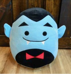 Squishmallows Halloween 16" Drake the Dracula Plush Doll Toy Blue