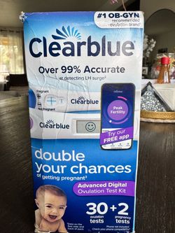 Clearblue Advanced Digital Ovulation Test Kit