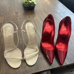 Louis Vuitton- Red Bottom- Heels 