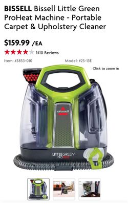 BISSELL Bissell Little Green ProHeat Machine - Portable Carpet & Upholstery Clean