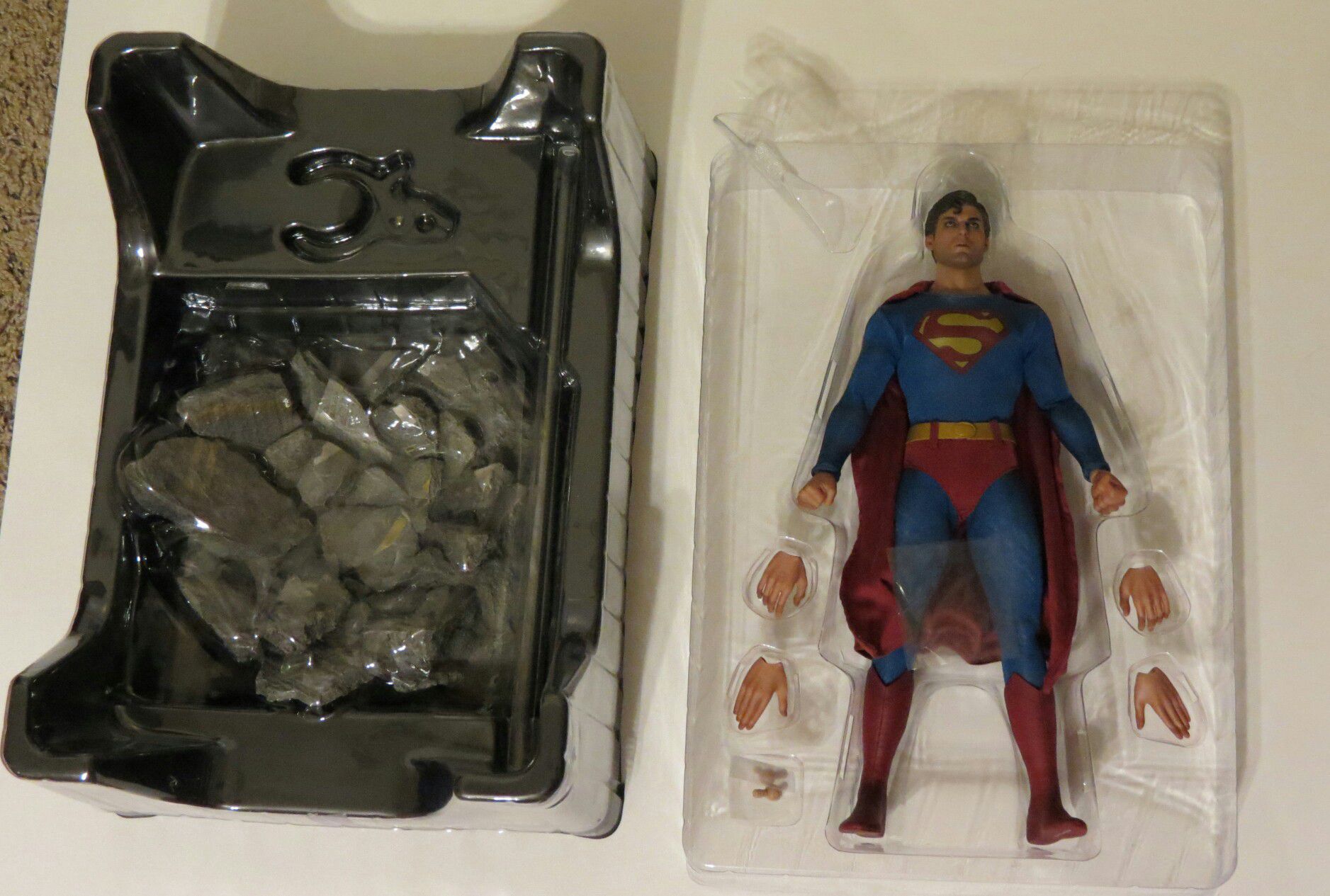 Hot Toys Superman Christopher Reeve figure Evil exclusive