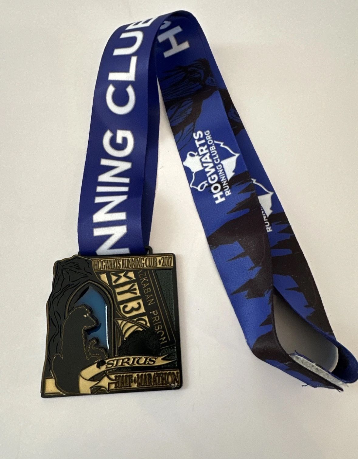 Hogwarts Running Club 2017- Sirius Half Marathon - Harry Potter - HRC 2017