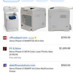 xerox phaser 6180 Printer 