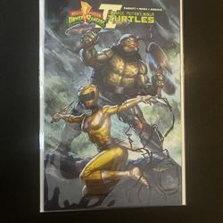 Mighty Morphin, Power Rangers Ninja Turtles 2 Issue One