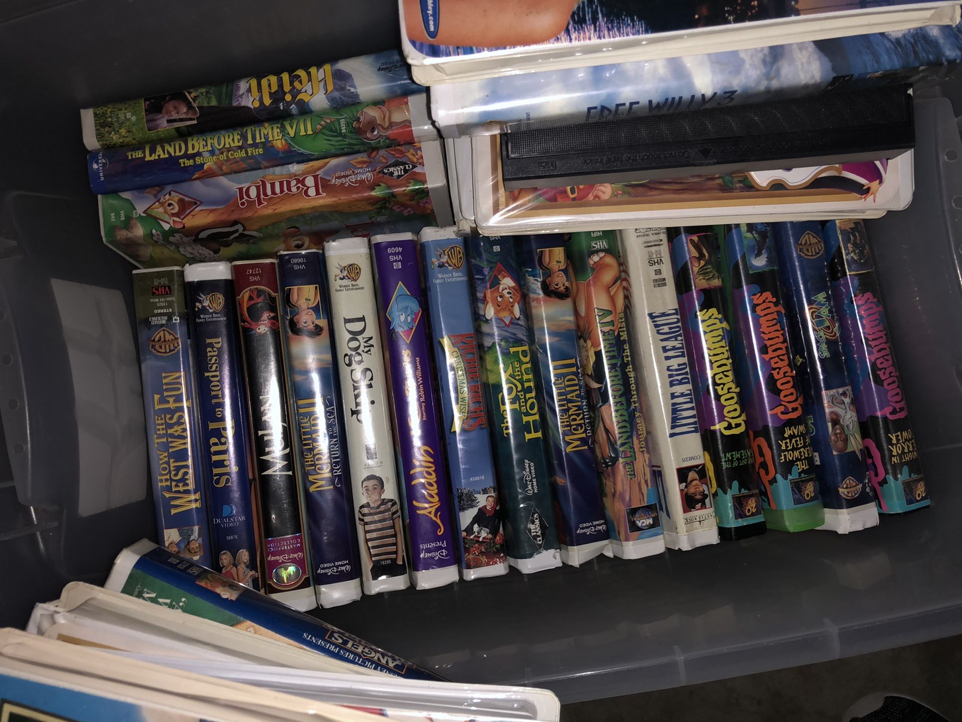 Disney VHS Movies $5 Each