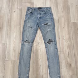 MX1 ripped amiri jeans size 29