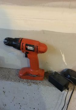 Black and decker drill and saw