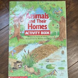 Animals and Their Homes Activity Book