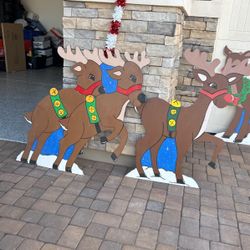 Wooden Yard Display