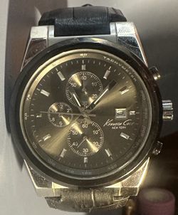 Kenneth Cole New York Men’s Chronograph Watch – Needs Battery