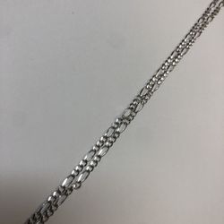 14KWG 18” Figaro Link Chain 