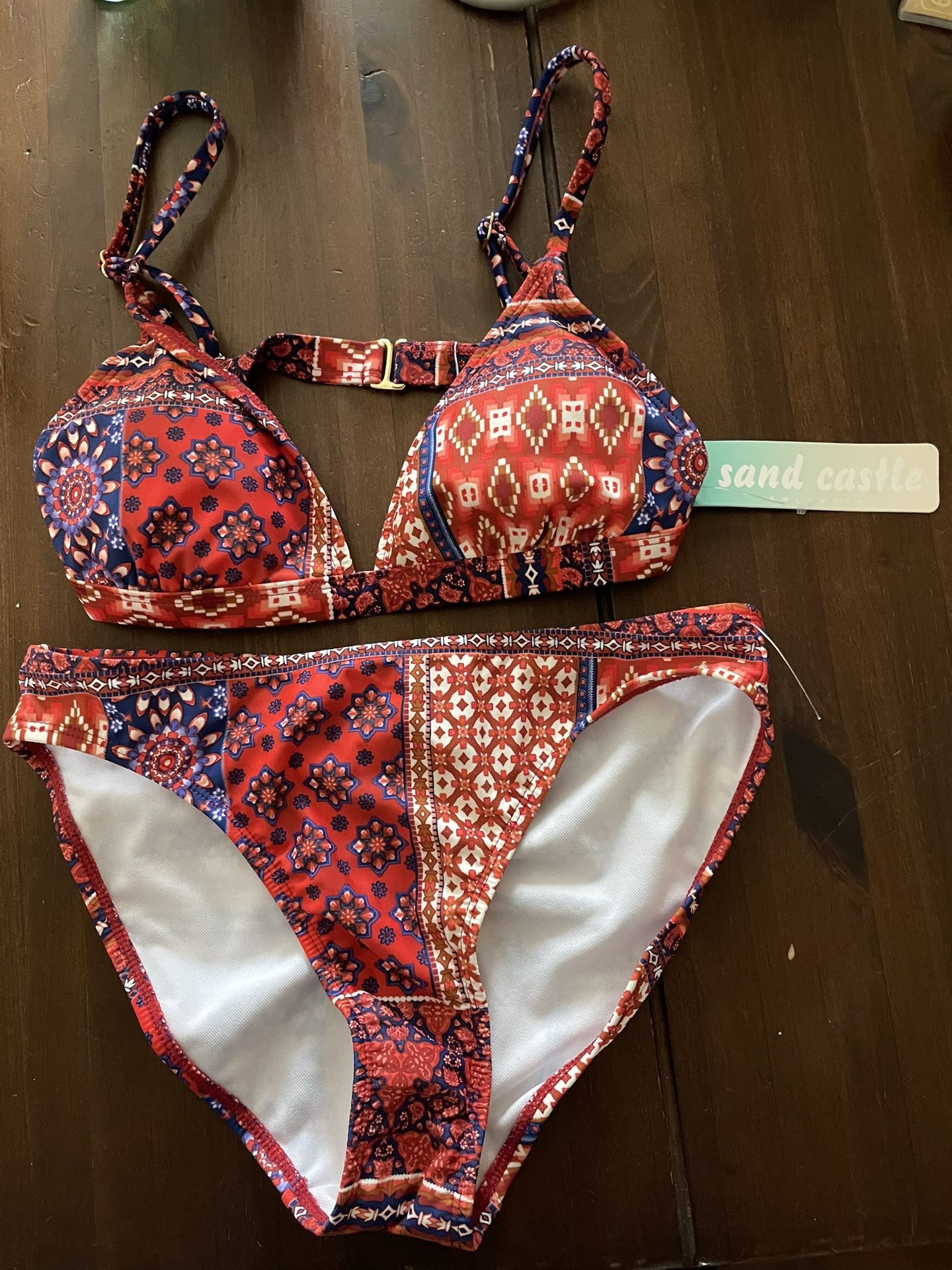New Sand Castle Bikini Size M