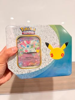 Pokémon TCG Sylveon ex 30th Anniversary Tin
