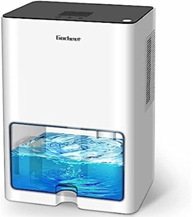 Gocheer Dehumidifier 4L Water Tank 8.454 us liquid pints