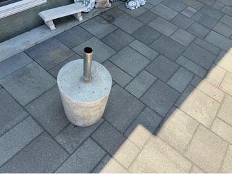Free pool towel racks and tube carport leg weights