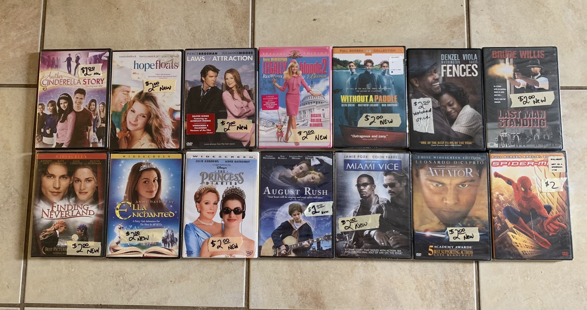 Unopened DVD’s