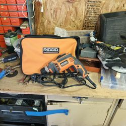 Ridgid 3/8 Corded Drill