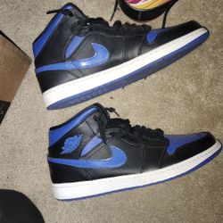 Royal Blue Jordan Ones 