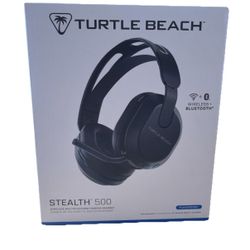 NEW SEALED Turtle Beach Stealth 500 Wireless Gaming Headset For Playstation + PC