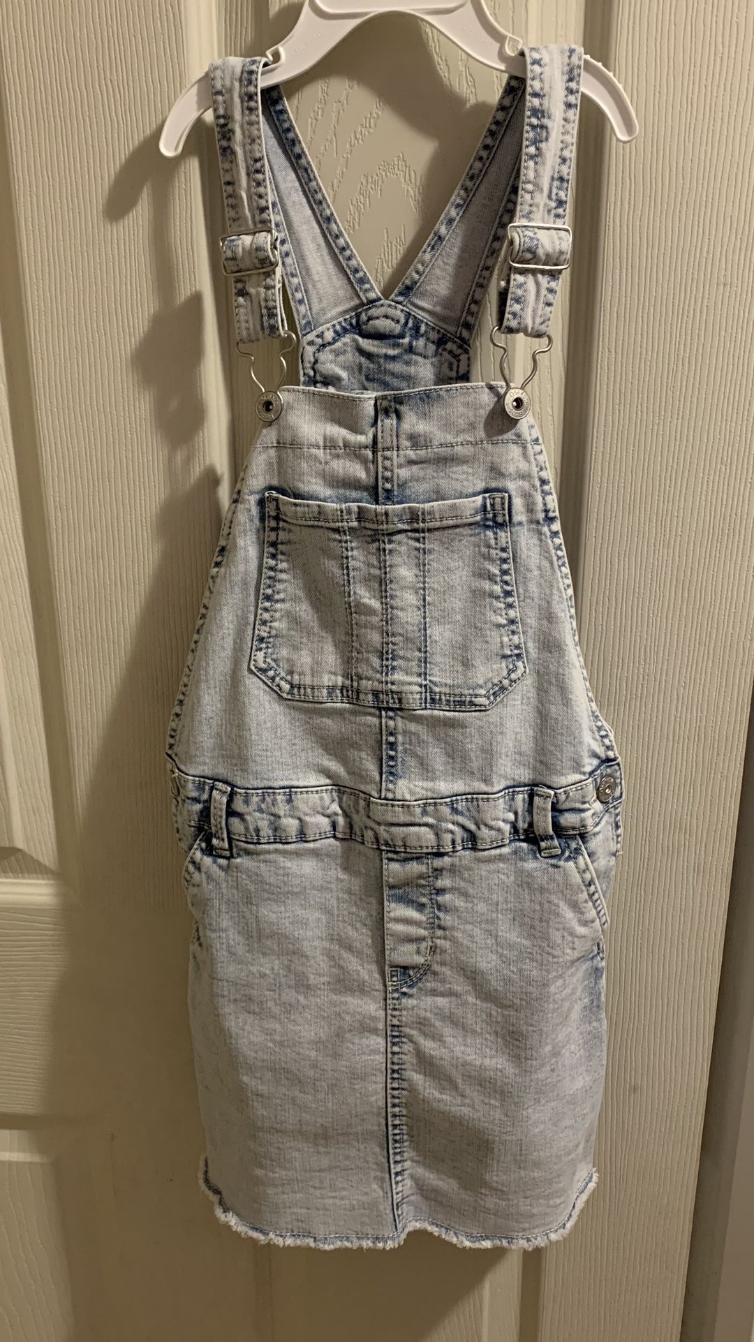 OshKosh B'gosh Overalls Jean Dress Girls Size:8/8A