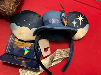 Disney Parks Mickey Peter Pan’s Flight Ears 