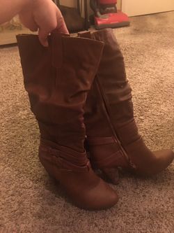 Tan boot 7.5
