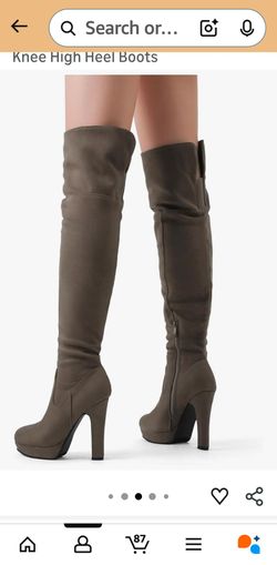 Beautiful New over the knee boots