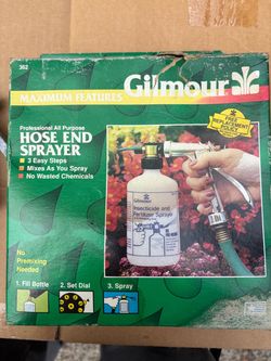 Gilmor hose end sprayer
