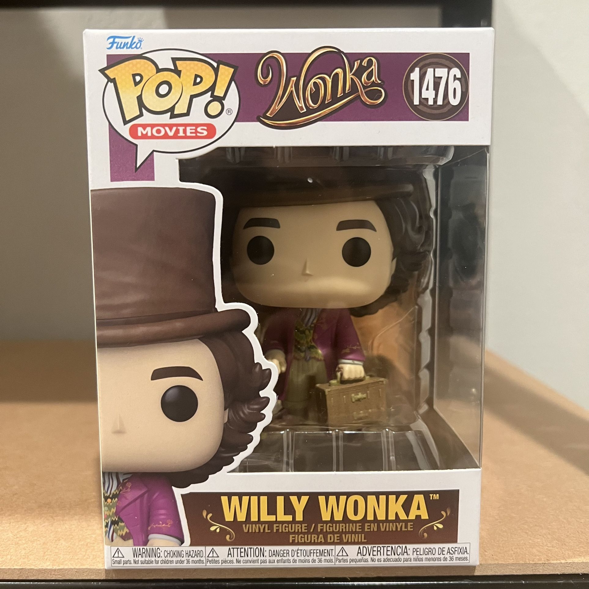 Young Willy Wonka Timothy Chalamet Funko Pop
