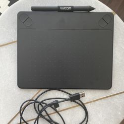 Wacom Tablet And Pen