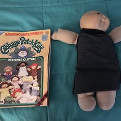 1978 Cabbage Patch Doll && Designer Clothes Booklet