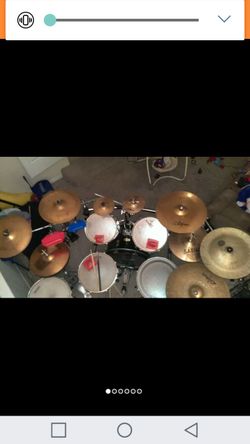 Yamaha with Gibraltar drum rack