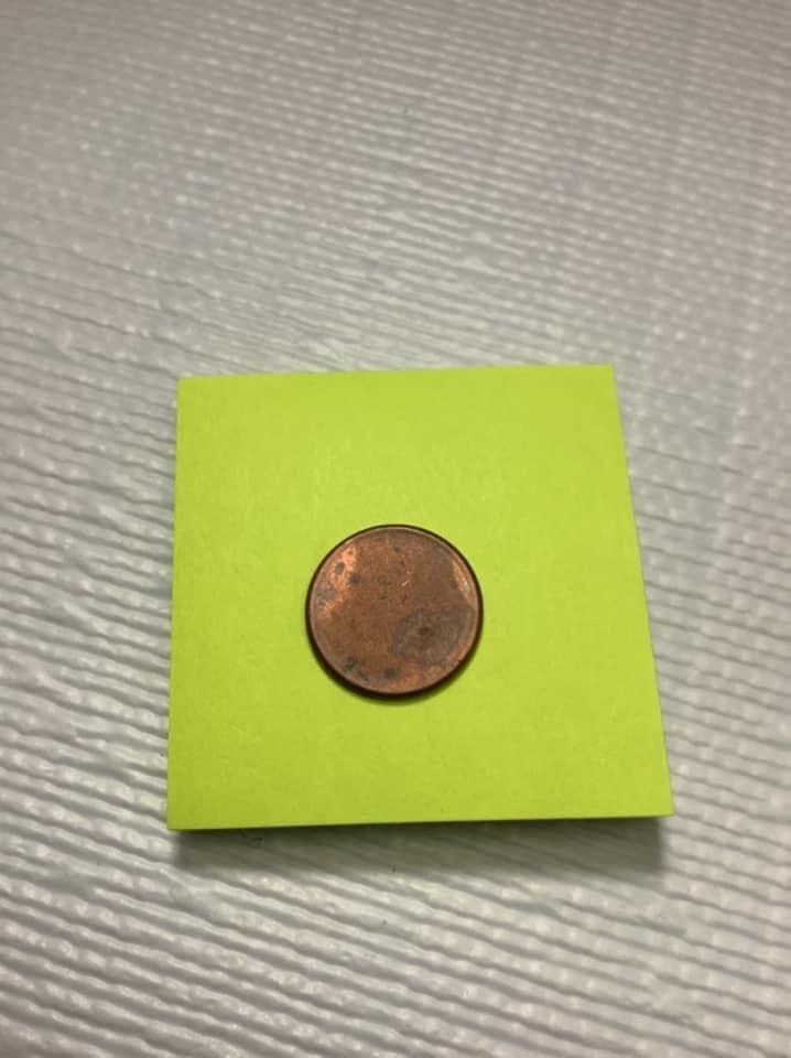 US Mint Error Blank Plan hey Type I smooth edge Penny Planchet! ~(IVID#1316//OFRUP)