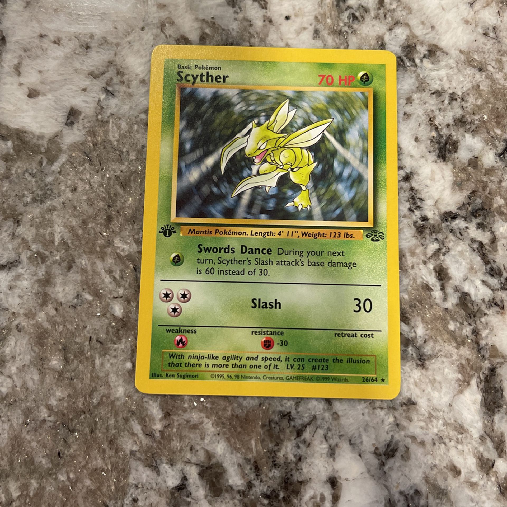 Scyther First Edition 