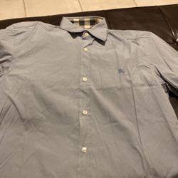 Burberry dress Shirt  Size S Mens 