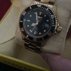 Gold Plated Watch Barley Used 